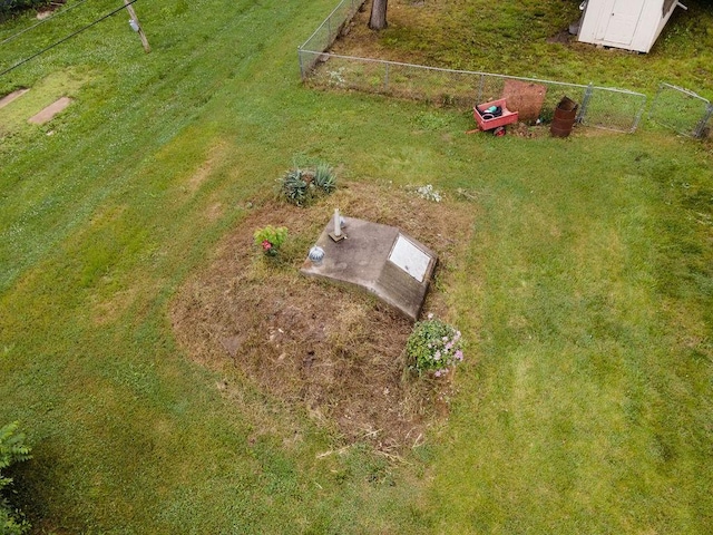 106 S Clark St, Adrian, MO 64720 - drone / aerial view