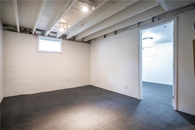 531 S Cedar Ave, Independence, MO 64053 - basement featuring carpet flooring