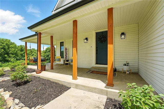 15376 Loring Rd, Bonner Springs, KS 66012 - view of porch