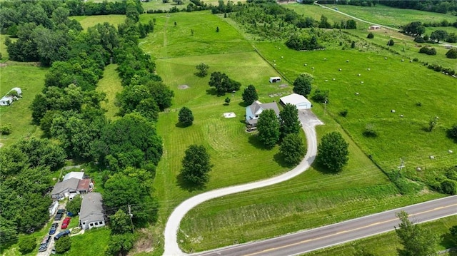 15376 Loring Rd, Bonner Springs, KS 66012 - overview of rural landscape