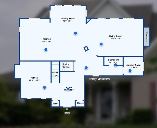 15376 Loring Rd, Bonner Springs, KS 66012 - view of floor plan / room layout