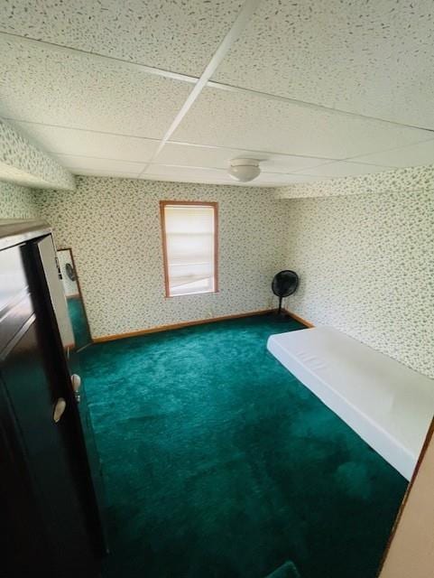 3119 Seneca St, Saint Joseph, MO 64507 - bonus room with carpet floors and wallpapered walls