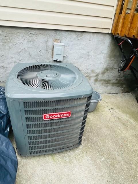 3119 Seneca St, Saint Joseph, MO 64507 - exterior view of a central air condition unit