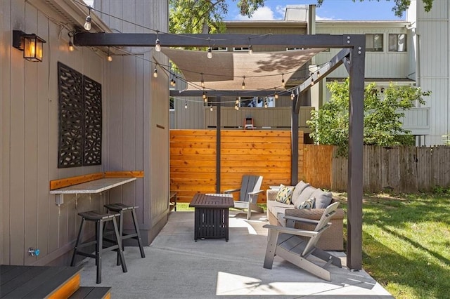 6628 Bradshaw St, Shawnee, KS 66216 - view of patio / terrace