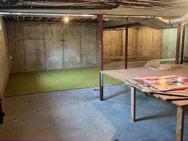 1901 NE River Ridge Rd, Saint Joseph, MO 64507 - view of unfinished below grade area
