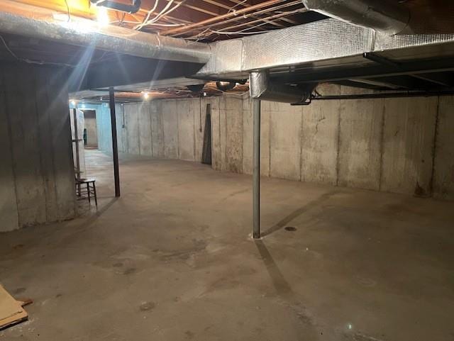 1901 NE River Ridge Rd, Saint Joseph, MO 64507 - view of unfinished below grade area