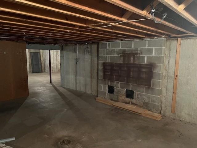 1901 NE River Ridge Rd, Saint Joseph, MO 64507 - view of unfinished basement