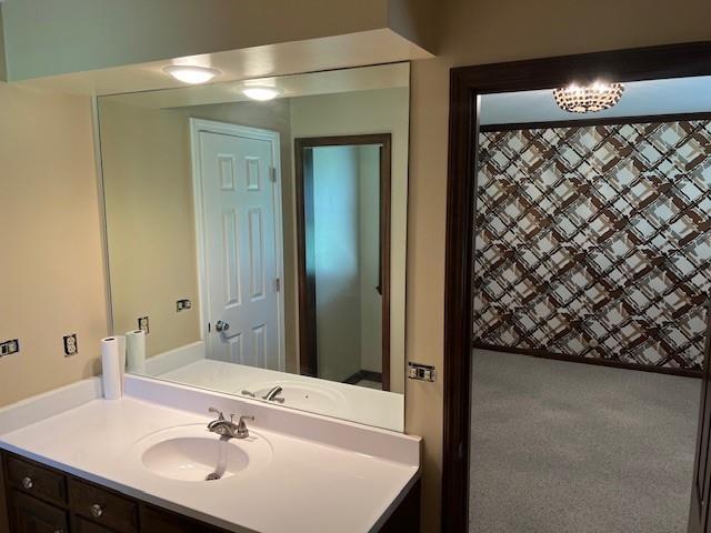 1901 NE River Ridge Rd, Saint Joseph, MO 64507 - bathroom with vanity