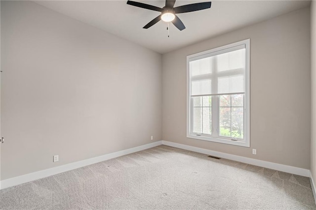 17117 Bluejacket St, Overland Park, KS 66221 - spare room with carpet and ceiling fan