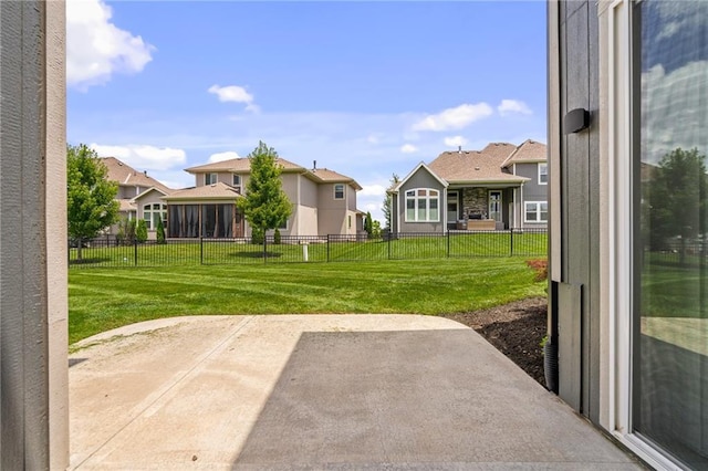 17117 Bluejacket St, Overland Park, KS 66221 - view of patio / terrace with a residential view
