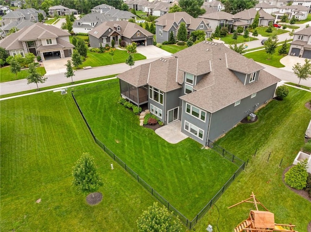 17117 Bluejacket St, Overland Park, KS 66221 - aerial view of residential area