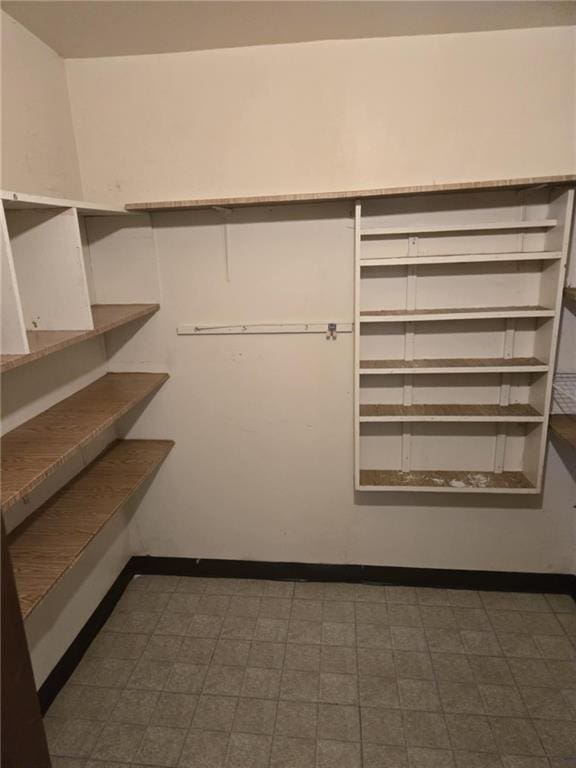 18916 166th St, Basehor, KS 66007 - walk in closet with dark flooring