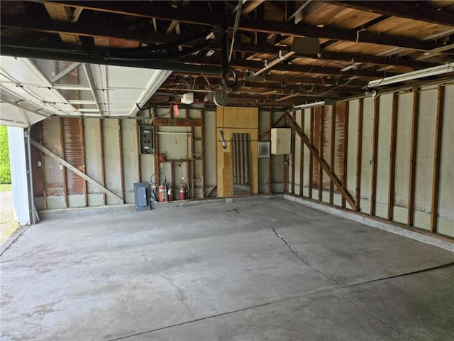 18916 166th St, Basehor, KS 66007 - garage featuring electric panel
