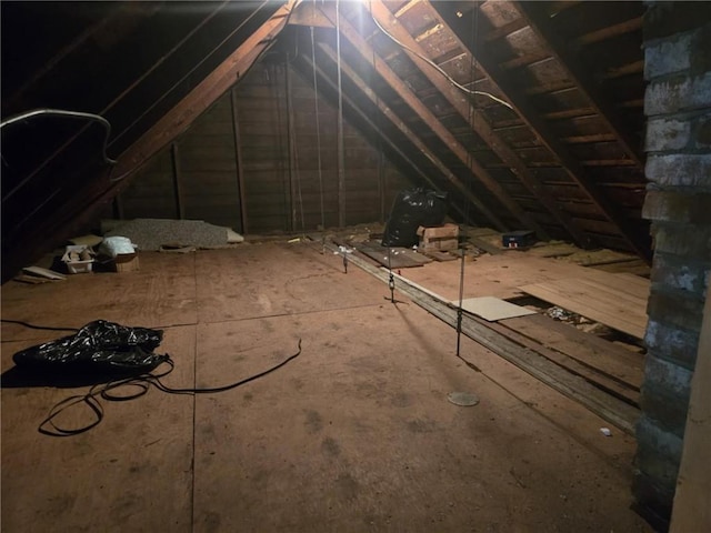 18916 166th St, Basehor, KS 66007 - view of unfinished attic
