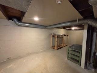 114 S Appleton St, Sugar Creek, MO 64054 - view of unfinished below grade area