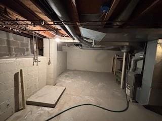 114 S Appleton St, Sugar Creek, MO 64054 - view of unfinished below grade area