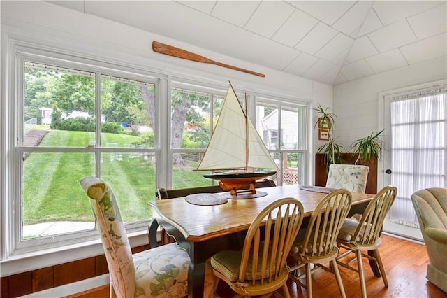 3 M St, Lake Lotawana, MO 64086 - dining room with light wood-style floors