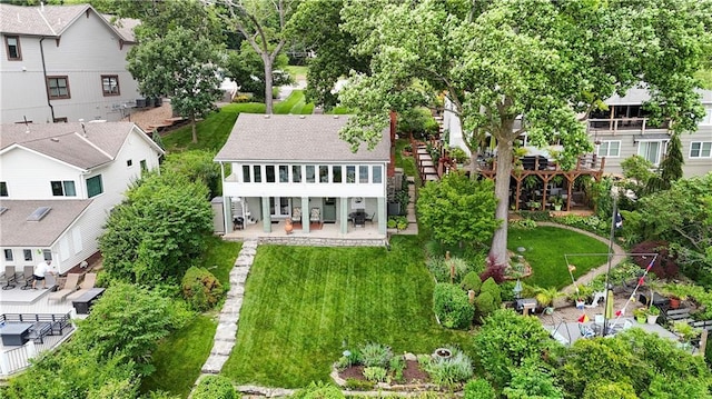 3 M St, Lake Lotawana, MO 64086 - aerial perspective of suburban area