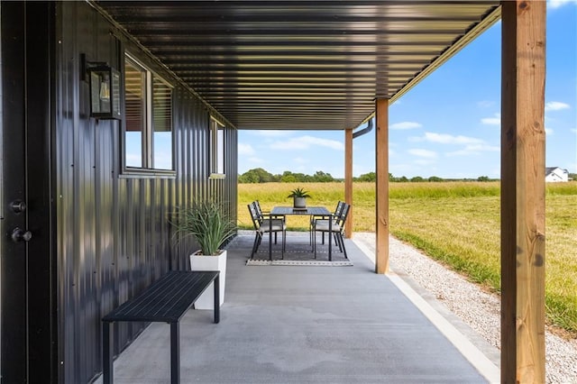 1372 N 150th Rd, Baldwin City, KS 66006 - view of patio with outdoor dining area