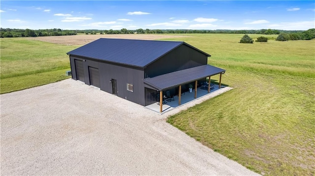 1372 N 150th Rd, Baldwin City, KS 66006 - aerial view of sparsely populated area
