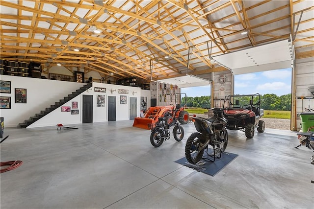 1372 N 150th Rd, Baldwin City, KS 66006 - view of garage
