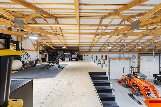 1372 N 150th Rd, Baldwin City, KS 66006 - view of garage