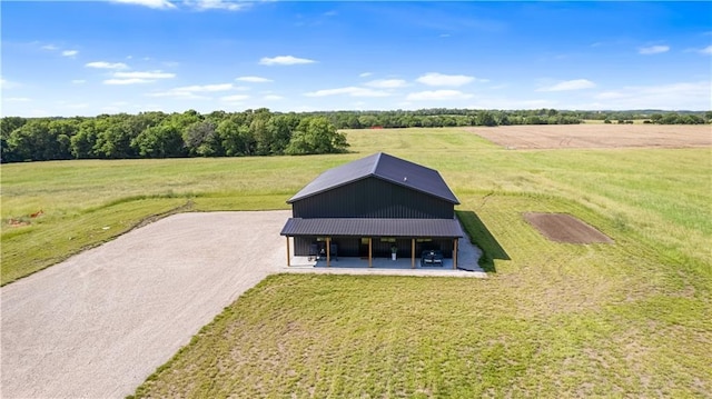 1372 N 150th Rd, Baldwin City, KS 66006 - aerial view of sparsely populated area
