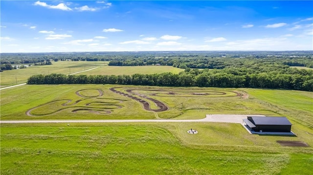 1372 N 150th Rd, Baldwin City, KS 66006 - overview of rural landscape