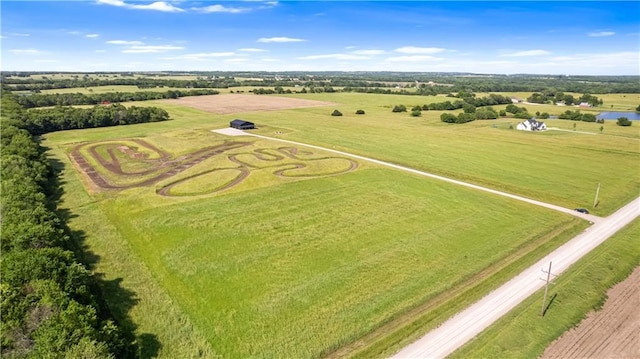 1372 N 150th Rd, Baldwin City, KS 66006 - aerial view of sparsely populated area