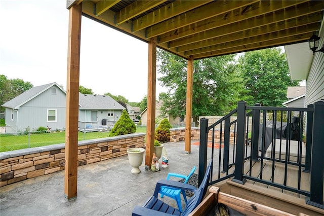 101 Shasta Daisy Dr, Smithville, MO 64089 - view of patio