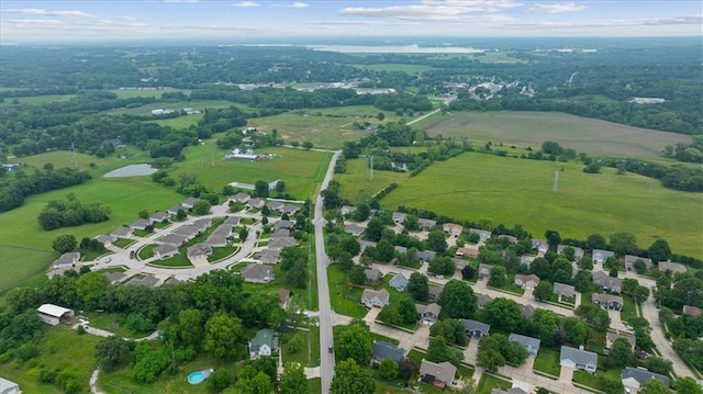 101 Shasta Daisy Dr, Smithville, MO 64089 - aerial overview of property's location with rural landscape