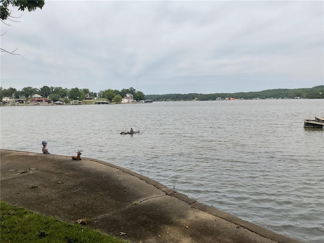964 Cable Point Dr, Climax Springs, MO 65324 - water view with a boat ramp