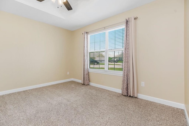 21119 E 8th St S, Independence, MO 64056 - empty room featuring carpet floors and ceiling fan