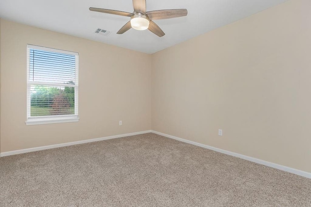 21119 E 8th St S, Independence, MO 64056 - carpeted empty room featuring a ceiling fan and baseboards
