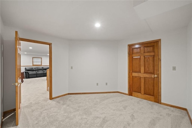 9805 W 121st Ter, Overland Park, KS 66213 - empty room featuring carpet floors and recessed lighting