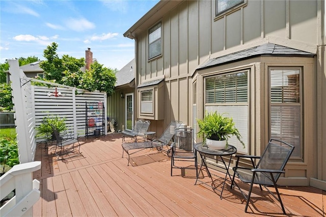 9805 W 121st Ter, Overland Park, KS 66213 - view of wooden deck