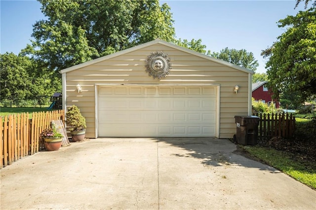 1934 E Mechanic Ave, Independence, MO 64050 - view of detached garage