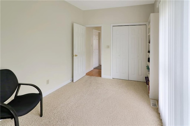 1503 Nottingham Dr, Warrensburg, MO 64093 - sitting room with carpet flooring and baseboards