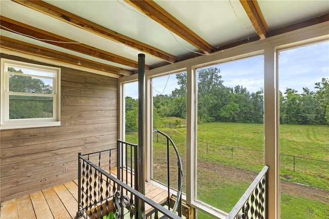 4901 E 215th St, Belton, MO 64012 - deck with a lawn and view of scattered trees