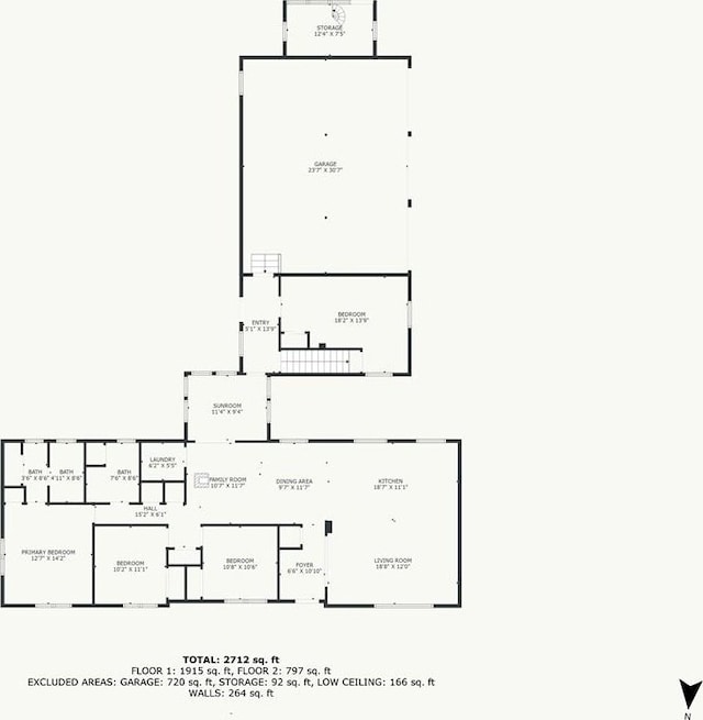 4901 E 215th St, Belton, MO 64012 - view of floor plan / room layout