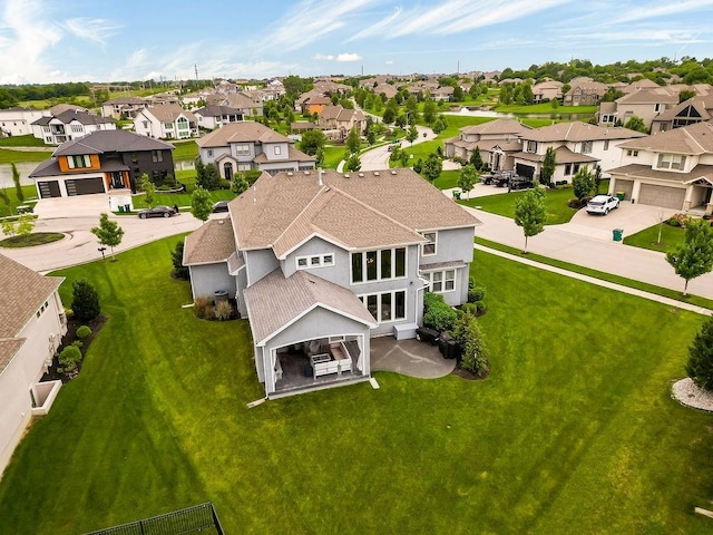 15801 Canterbury St, Overland Park, KS 66224 - aerial perspective of suburban area