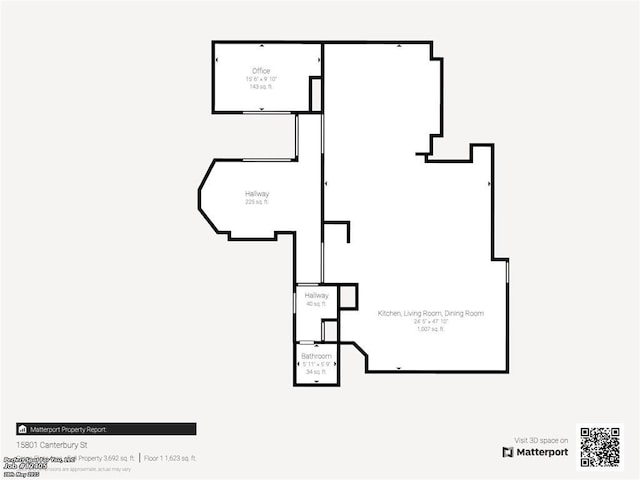 15801 Canterbury St, Overland Park, KS 66224 - view of room layout