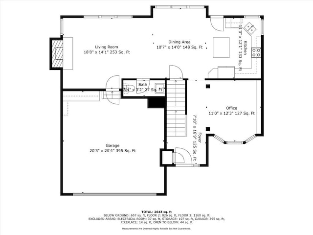 22116 W 51st St, Shawnee, KS 66226 - view of home floor plan