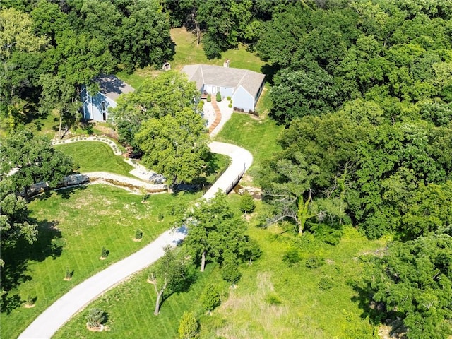 4813 NW Northwood Rd, Riverside, MO 64150 - aerial view of property and surrounding area
