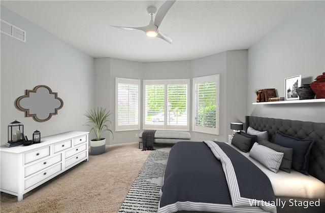 6306 W 128th St, Overland Park, KS 66209 - carpeted bedroom featuring ceiling fan and baseboards