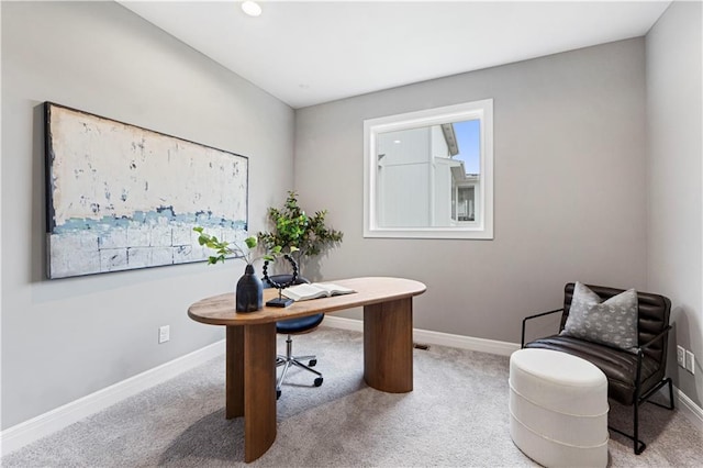 15837 El Monte St, Overland Park, KS 66224 - office with carpet floors and recessed lighting