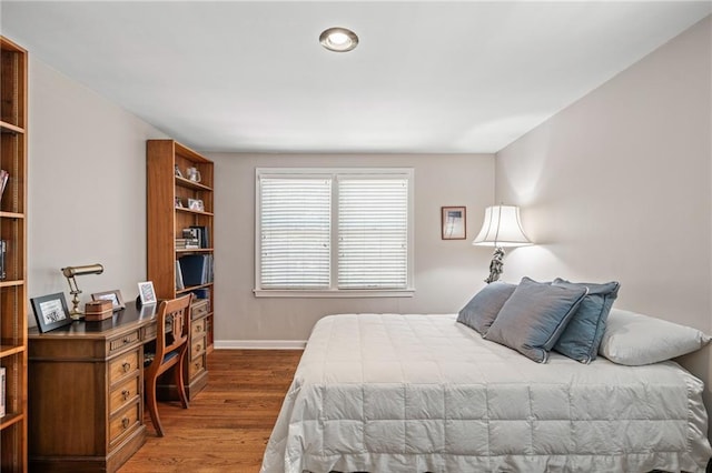6451 Sagamore Rd, Mission Hills, KS 66208 - bedroom featuring wood finished floors and recessed lighting