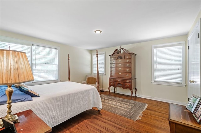 6451 Sagamore Rd, Mission Hills, KS 66208 - bedroom with wood finished floors and baseboards