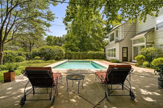 6451 Sagamore Rd, Mission Hills, KS 66208 - view of pool with a patio area