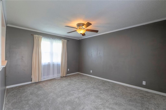 16100 E Elm St, Independence, MO 64050 - carpeted spare room with a ceiling fan and ornamental molding